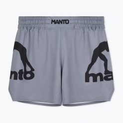 Spodenki treningowe męskie MANTO Dual. Szare krótkie spodenki sportowe Manto, m, bez wzorów. Za 189.99 zł.