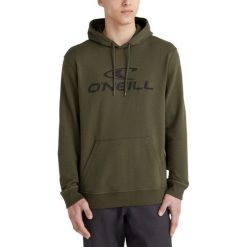 Męska bluza z kapturem O'Neill O'Neill Hoodie. Zielone bluzy z kapturem O'Neill, na zimę, m, bez wzorów, z kapturem. W wyprzedaży za 201.25 zł.