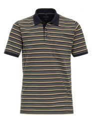 CASAMODA Koszulka polo w kolorze szaro-żółtym rozmiar: 3XL. Szare koszulki polo CASAMODA, xl, bez wzorów, bez kołnierzyka, bez ramiączek. Za 113.45 zł.