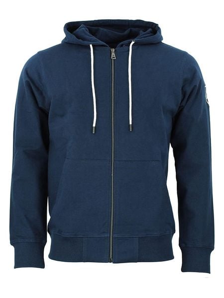 Peak Mountain Bluza "Cage" w kolorze granatowym rozmiar: XXL. Niebieskie bluzy Peak Mountain, xxl, z aplikacjami, z bawełny, bez kaptura. Za 174.84 zł.