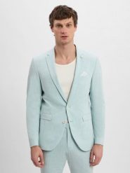 Finshley & Harding London marynarka garniturowa - Brixdon Mężczyźni Slim Fit zielony, 98. Zielone garnitury Finshley & Harding London, m, bez wzorów. Za 799.95 zł.