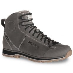 Buty trekkingowe męskie Dolomite Cinquantaquattro High FG GTX. Brązowe buty turystyczne Dolomite, bez wzorów, z gore-texu, bez zapięcia, trekkingowe, gore-tex. Za 661.15 zł.