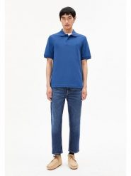 Armedangels Koszulka polo "Maario" w kolorze niebieskim rozmiar: XXL. Niebieskie koszulki polo armedangels, xxl, bez wzorów, z bawełny, bez kołnierzyka, bez ramiączek. Za 143.99 zł.