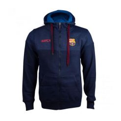 FC Barcelona granatowa bluza z kapturem. Niebieskie bluzy z kapturem FC Barcelona, bez wzorów, z kapturem. Za 318.00 zł.