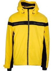 Peak Mountain Kurtka narciarska w kolorze żółtym rozmiar: XL. Żółte kurtki outdoor i hardshell Peak Mountain, m, bez wzorów, z materiału, bez kaptura. Za 480.90 zł.