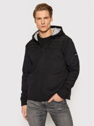 Calvin Klein Bluza Technical K10K108049 Czarny Regular Fit. Czarne bluzy CALVIN KLEIN, m, bez wzorów, z bawełny, bez kaptura. Za 489.00 zł.
