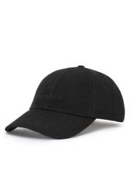 HUGO Czapka z daszkiem Mett 50566182 Czarny. Czarne czapki z daszkiem Hugo, bez wzorów, z bawełny. Za 194.99 zł.