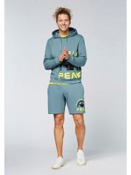 Chiemsee Bluza w kolorze niebieskim rozmiar: M. Niebieskie bluzy Chiemsee, m, bez wzorów, z kapturem. Za 121.99 zł.