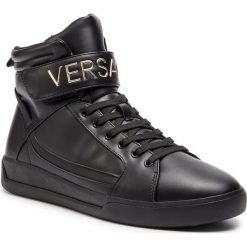 Sneakersy VERSACE JEANS - E0YTBSH5 70934 899. Czarne buty sportowe casual Versace Jeans, bez wzorów, z jeansu, bez zapięcia. W wyprzedaży za 449.00 zł.