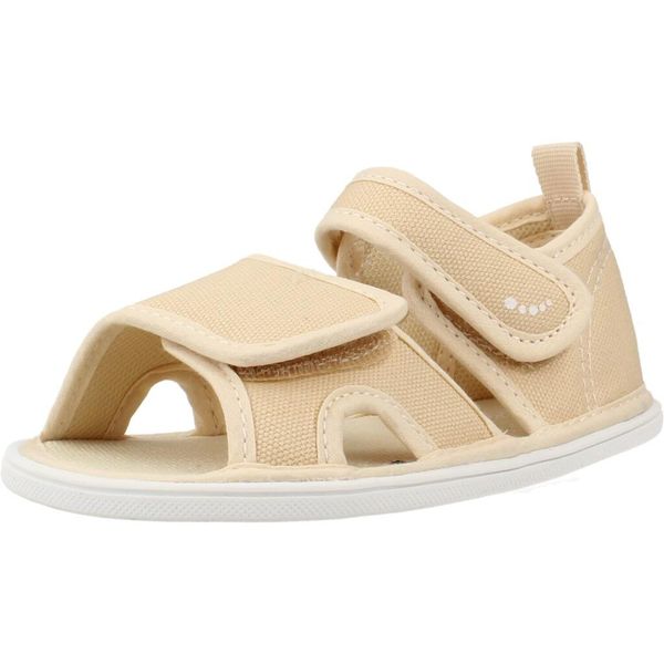 Sandały BLANDITOS COLISABD Beżowy. Brązowe sandały BLANDITOS BY CRIO'S, z tkaniny, bez zapięcia. Za 114.99 zł.