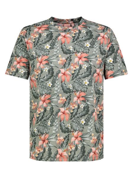 Eight2Nine Koszulka w kolorze zielono-brzoskwiniowym rozmiar: M. Zielone bezrękawniki Eight2Nine, m, bez wzorów, z bawełny, bez kołnierzyka, bez ramiączek. Za 61.75 zł.