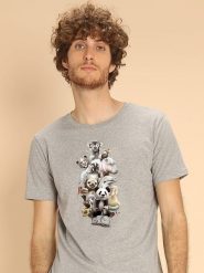 WOOOP Koszulka "Zoo Escape" w kolorze szarym rozmiar: S. Szare bezrękawniki Wooop, s, bez wzorów, bez kołnierzyka, bez ramiączek. Za 56.99 zł.