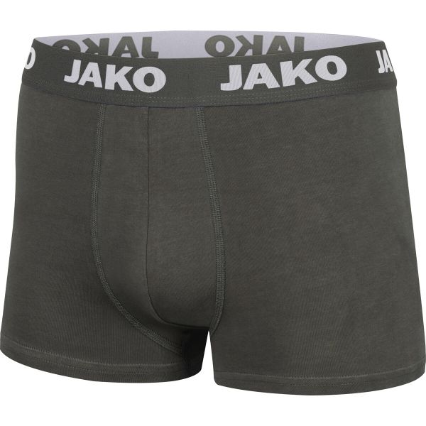 Bokserki Jako Basic -2-pack. Szare bokserki JAKO, s, bez wzorów, z bawełny. Za 131.50 zł.