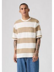 Levi's Koszulka w kolorze beżowo-kremowym rozmiar: M. Brązowe bezrękawniki Levi's®, m, bez wzorów, z bawełny, bez kołnierzyka, bez ramiączek. Za 86.95 zł.