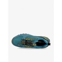 Buty trailowe męskie CMP Atik WP Trail Running Shoes. Niebieskie buty do biegania CMP, bez wzorów, bez zapięcia, do biegania. Za 308.99 zł.
