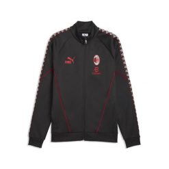 Męska kurtka AC Milan KING Anthem PUMA. Czerwone kurtki Puma, l, bez wzorów, z materiału, bez kaptura. Za 399.00 zł.