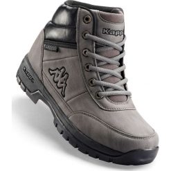Kozaki sznurowane Kappa bonprix szary. Buty trekkingowe marki bonprix. Za 149.99 zł.