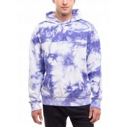 Bluza Dresowa Męska adidas z Kapturem Sportowa Bawełniana Hoodie roz. S. Czerwone bluzy z kapturem Adidas, l, bez wzorów, z bawełny, z kapturem. Za 263.00 zł.