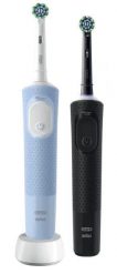 Szczoteczka rotacyjna Oral-B Vitality Pro D103 Duo czarny/błękitny. Szczoteczki elektryczne ORAL B. Za 179.90 zł.