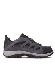 Columbia Trekkingi Crestwood BM4595 Szary. Szare buty trekkingowe Columbia, bez wzorów, ze skóry, bez zapięcia. Za 279.00 zł.