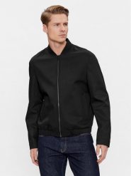 Calvin Klein Kurtka bomber K10K112074 Czarny Regular Fit. Czarne kurtki CALVIN KLEIN, m, bez wzorów, z wiskozy, bez kaptura. Za 799.99 zł.
