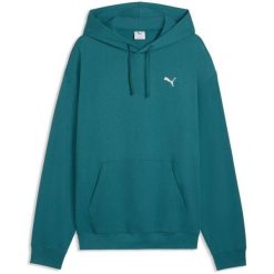 Męskie Hood Puma Ess Elevated Relaxed Hoodie. Niebieskie bluzy Puma, m, bez wzorów, z bawełny, bez kaptura. Za 390.00 zł.