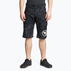 Spodenki rowerowe męskie Endura Singletrack II Short. Czarne szorty ENDURA, m, bez wzorów. Za 299.99 zł.
