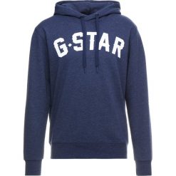 GStar HALGEN CORE HOODED Bluza z kapturem imperial blue heather. Bluzy marki G-Star. Za 419.00 zł.