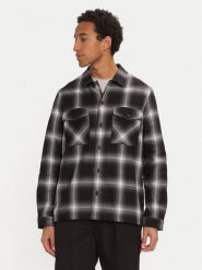 Hugo Koszula Enalu 50520104 Czarny Oversize. Czarne koszule Hugo, m, bez wzorów, z bawełny, bez kołnierzyka, bez ramiączek. Za 399.99 zł.