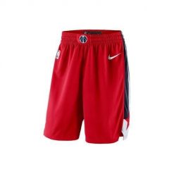 Spodnie koszykarskie męskie Nike Nba Washington Wizards. Czerwone szorty Nike, l, bez wzorów, sportowe. Za 382.00 zł.