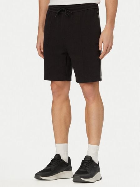 BOSS Szorty sportowe Join Headlo 50561776 Czarny Regular Fit. Czarne krótkie spodenki sportowe Boss, m, bez wzorów, z bawełny. Za 392.99 zł.