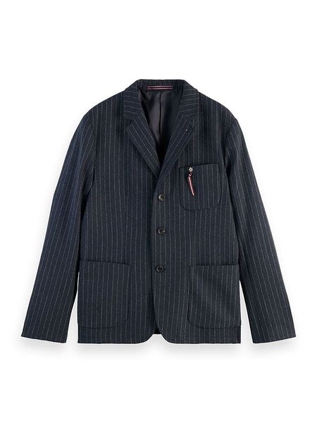 Scotch & Soda Marynarka w kolorze granatowym rozmiar: XL. Niebieskie garnitury Scotch & Soda, na co dzień, xl, bez wzorów, z wełny. Za 308.91 zł.