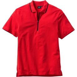 Shirt polo Regular Fit bonprix truskawkowy. Czerwone koszulki polo sportowe bonprix, polo. Za 37.99 zł.