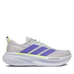 Buty do biegania adidas. Szare buty do biegania Adidas, bez wzorów, bez zapięcia, do biegania. Za 569.99 zł.
