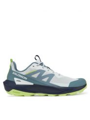 Salomon Trekkingi Elixir Activ L47757200 Niebieski. Niebieskie buty trekkingowe Salomon, bez wzorów, z materiału, bez zapięcia. Za 379.99 zł.