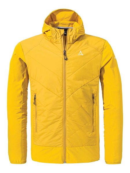 Schöffel Kurtka hybrydowa "Style Blaueis" w kolorze żółtym rozmiar: 46. Żółte kurtki outdoor i hardshell Schöffel, bez wzorów, z materiału, bez kaptura. Za 183.15 zł.
