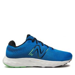 Buty do biegania New Balance. Niebieskie buty do biegania New Balance, bez wzorów, bez zapięcia, do biegania. Za 209.99 zł.