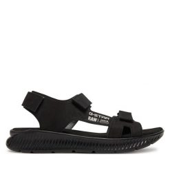 Sandały G-Star Raw. Czarne sandały G-Star Raw, bez zapięcia. Za 109.99 zł.