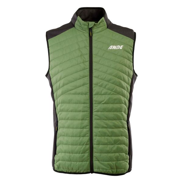 Bezrękawnik Ande Cristallo Dorośli. Zielone kamizelki sportowe Ande, l, bez wzorów, z materiału, bez kaptura, trekkingowe. Za 347.99 zł.