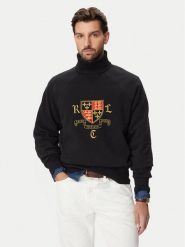 Polo Ralph Lauren Golf 710B28604001 Czarny Regular Fit. Czarne golfy Polo Ralph Lauren, l, bez wzorów, z bawełny, bez kołnierzyka, bez ramiączek. Za 1,528.99 zł.