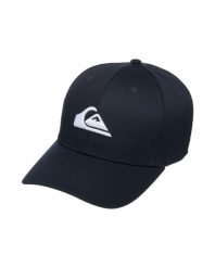 Czapka dla Mężczyzn DECADES Czarny. Niebieskie czapki z daszkiem Quiksilver, bez wzorów, z bawełny. Za 94.99 zł.