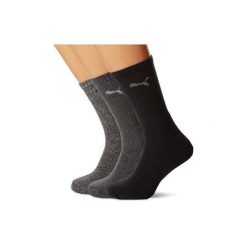 Skarpety Sportowe 7312. Szare skarpetki sportowe Puma, bez wzorów, z bawełny. Za 44.99 zł.