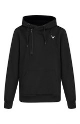 Bluza sportowa VICTOR V-23400 C. Czarne bluzy z kapturem Victor, xl, bez wzorów, z bawełny, bez kaptura. Za 219.99 zł.