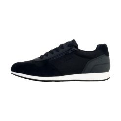 Buty GEOX U ARTHIEN Niebieski. Niebieskie buty turystyczne Geox, bez wzorów, ze skóry, bez zapięcia, do biegania. Za 283.99 zł.