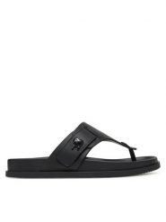 KARL LAGERFELD Japonki KL72105 Czarny. Czarne japonki KARL LAGERFELD, bez wzorów, ze skóry. Za 489.99 zł.