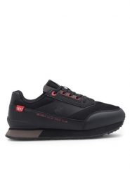 Beverly Hills Polo Club Sneakersy BANNED-01 Czarny. Czarne buty sportowe casual Beverly Hills Polo Club, bez wzorów, z materiału, bez zapięcia. Za 183.99 zł.