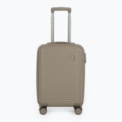 Walizka podróżna KADVA Palero 38. Brązowe walizki KADVA, bez wzorów, z materiału. Za 119.99 zł.