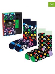 Happy Socks Skarpety (2 pary) ze wzorem rozmiar: 41-46. Skarpety Happy Socks, bez wzorów, z bawełny. Za 52.99 zł.