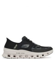 Skechers Sneakersy Glide-Step Pro- 232930/BLK Czarny. Czarne buty sportowe casual Skechers, bez wzorów, z materiału, bez zapięcia. Za 359.99 zł.