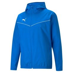 Puma teamRISE All Weather kurtka. Niebieskie kurtki Puma, xl, bez wzorów, bez kaptura. Za 169.16 zł.